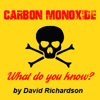 graphic for Carbon Monoxide column by David Richardson
