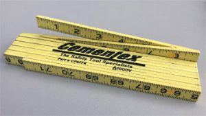 Cementex fiberglass measuring tool
