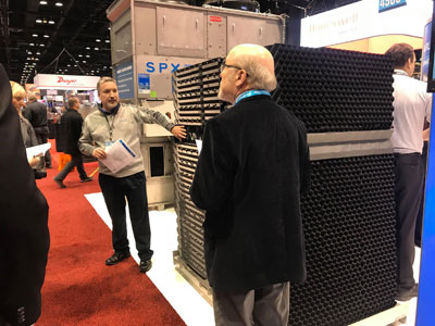 SPX Cooling Technologies displays products at expo