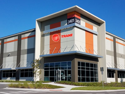 The new North Florida Trane District Office building