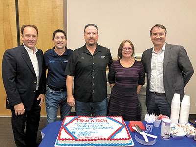 Brian Redmann, Barry Tumminello, Colby Parker, Jean McCloskey and Dwayne Farbe
