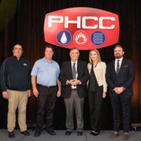 Mitchell Cropp of Virginia’s CroppMetcalfe Services Named the PHCC/Rheem HVAC Contractor of the Year