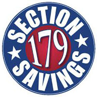 Tax Section 179 savings graphic