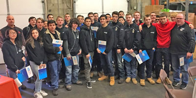 ABCO Boston branch vocational field day students