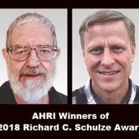 AHRI Honors Trane’s Darryl Denton and Stephen Lind with 2018 Richard C. Schulze Award