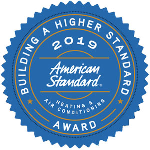 American Standard "Building a Higher Standard" Award