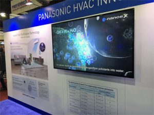 Panasonic booth at AHR Expo