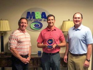 Left to right: Eddie Anderson, Cory Anderson, and Devin Watts.