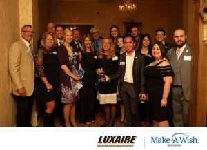 Luxaire, Design Air, and Dickenschrauf Plumbing, Heating and Cooling support Make-A-Wish during a record-breaking fundraiser to benefit Wisconsin families.