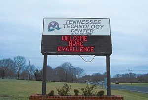 The Tennessee College of Applied Technology welcoming the HVAC Excellence accreditation team.