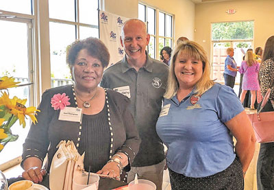 Florida State Representative (44th District) Geraldine Thompson with Brian Hastings of ACCA-CF and Paula Huband of FRACCA.