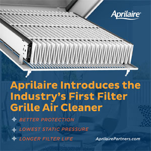 Aprilaire introduces the industry's first filter grille air cleaner