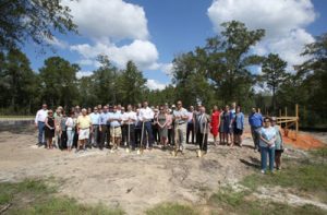 Officials broke ground on the first Mobile-area Alabama Power Smart Home development in Saraland. (Mike Kittrell / Alabama NewsCenter)