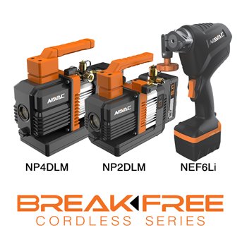 NAVAC Breakfree cordless hvac tools