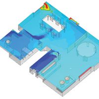 HVAC Design and Efficiency with CFD Simulation