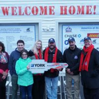 PSC Mechanical and Tony Kelly Heating & Air Conditioning Install Donated YORK® HVAC Systems in Homes Gifted to Injured Veterans