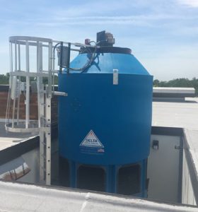 Delta HDPE cooling tower