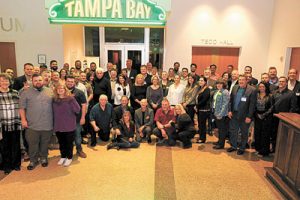 Members celebrate RACCA’s 70th Anniversary at the Tampa Bay History Center.