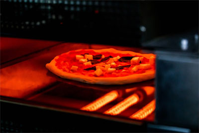 Sandvik applied advanced heating technology for faster pizzas