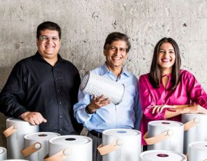 Molekule's founders (left to right): Dilip Goswami (CEO), Dr. Yogi Goswami (Chief Scientist), and Jaya Rao (COO).