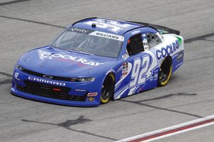 Coolray car driven by NASCAR driver Josh Williams.