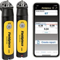 Fieldpiece Introduces the Job Link System Dual Port Manometer Kit