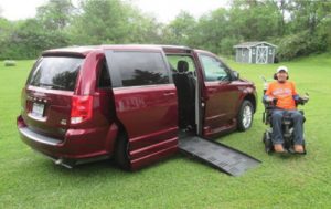 Rick;s new van, a 2018 Dodge Grand Caravan with approximately 29,000 miles and peace of mind.