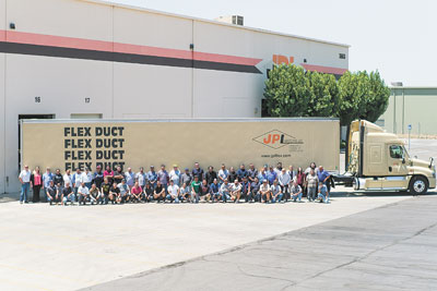 JPL is the leading manufacturer of high-quality flexible air ductwork since 1961 with plants in California, Denver, Knoxville and Lakeland.