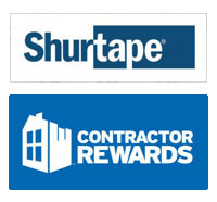 Shurtape and Contractor Rewards logos