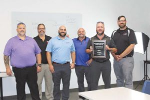 From left to right: Craig Brayen (METUS), Dave Collins (BellSimons), Greg Asbaty (METUS), Joseph Armenti (METUS), Brian Surette (BellSimons) and Chris DePace (BellSimons).