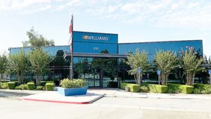 Williams headquarters building in Colton, California.