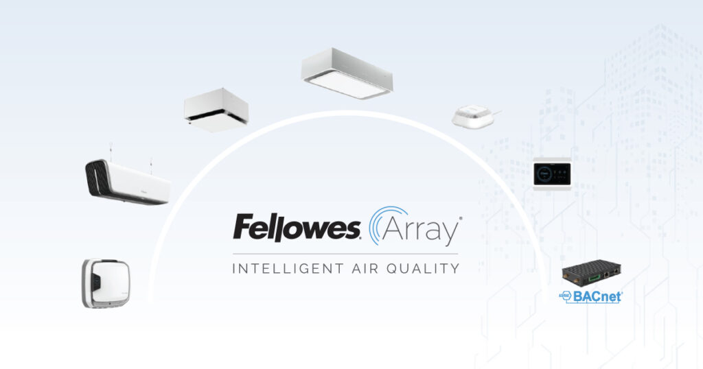 View of Fellowes Introduces First Networked Air Quality Management System with ...